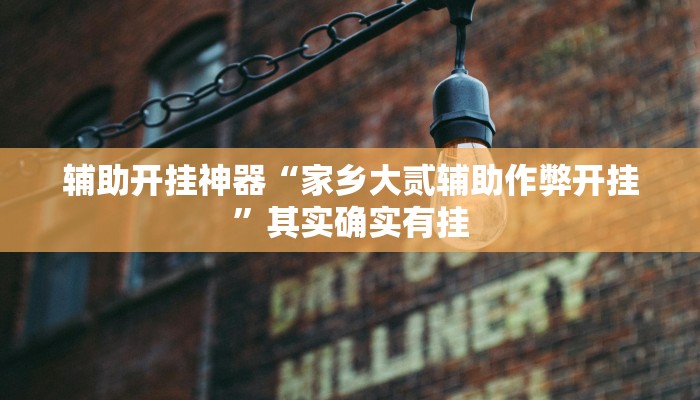 辅助神器“温岭逸趣麻将神器开挂”分享用挂教程