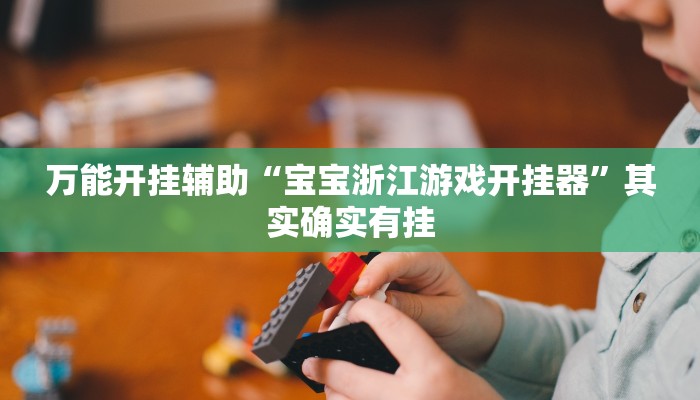 万能开挂辅助“宝宝浙江游戏开挂器”其实确实有挂