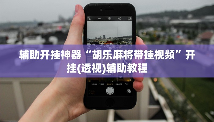 辅助开挂神器“胡乐麻将带挂视频”开挂(透视)辅助教程