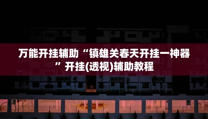 实测教程”战皇大厅透视软件”附开挂脚本