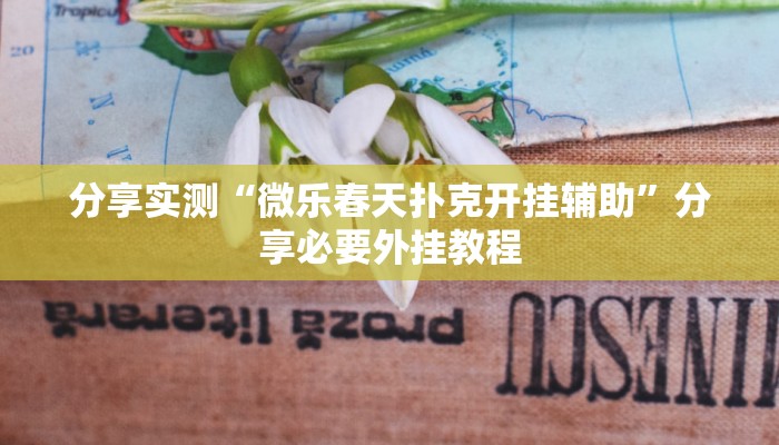 分享实测“微乐春天扑克开挂辅助”分享必要外挂教程