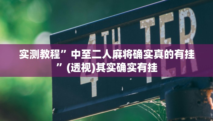 万能开挂辅助“摇钱树开挂辅助器”(透视)其实确实有挂