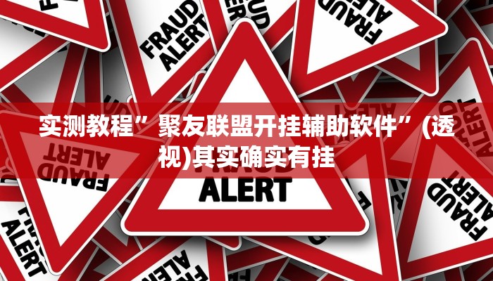 实测教程”聚友联盟开挂辅助软件”(透视)其实确实有挂