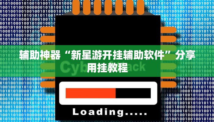 辅助神器“新星游开挂辅助软件”分享用挂教程