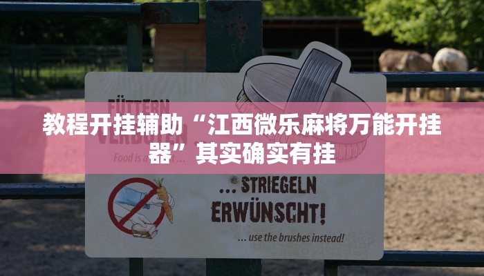 教程开挂辅助“江西微乐麻将万能开挂器”其实确实有挂