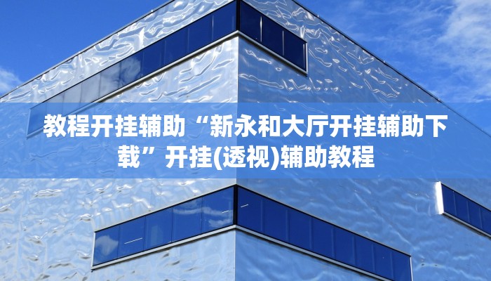 教程开挂辅助“新永和大厅开挂辅助下载”开挂(透视)辅助教程