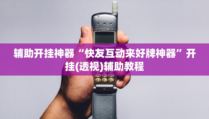 辅助开挂神器“快友互动来好牌神器”开挂(透视)辅助教程