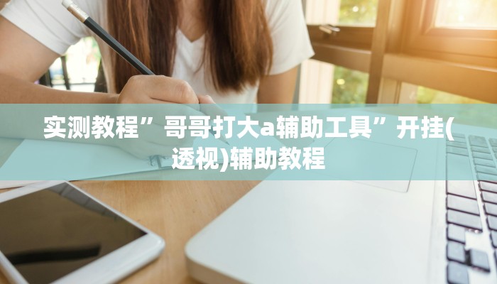 实测教程”哥哥打大a辅助工具”开挂(透视)辅助教程