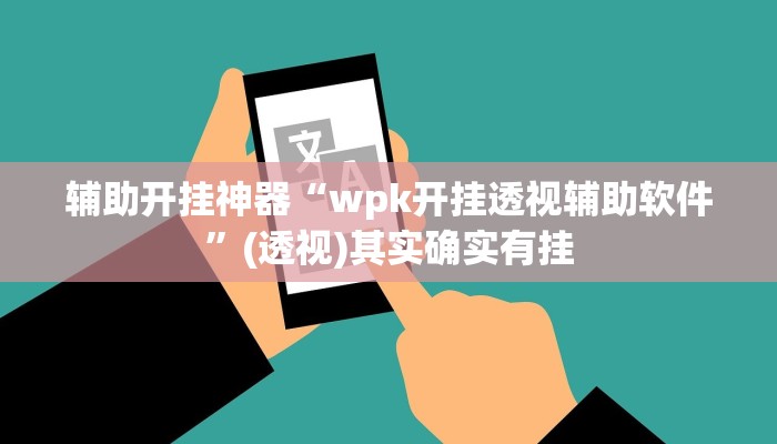辅助开挂神器“wpk开挂透视辅助软件”(透视)其实确实有挂
