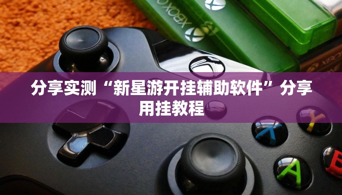 分享实测“新星游开挂辅助软件”分享用挂教程