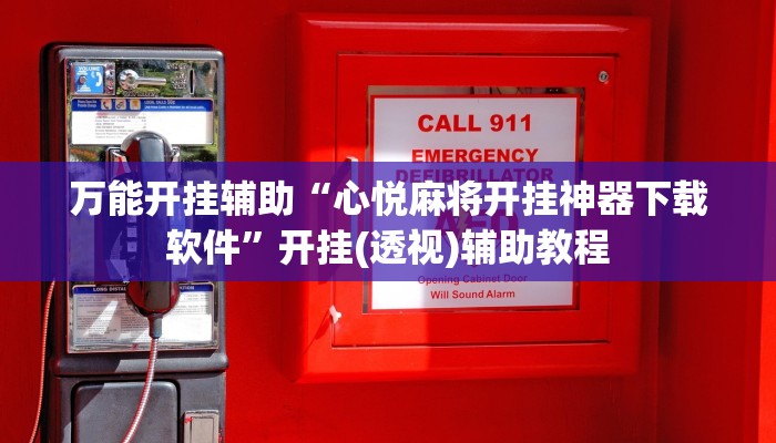 万能开挂辅助“心悦麻将开挂神器下载软件”开挂(透视)辅助教程